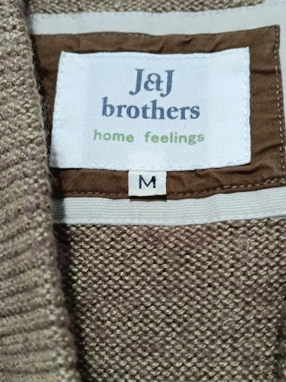 Jersey cardigan J&J Brothers talla M, foto 5