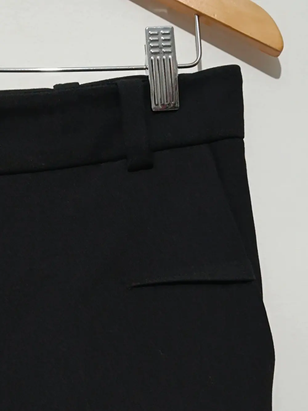 Pantalon Bimba y Lola negro pinzas/traje talla 38 ver medidas, foto 2