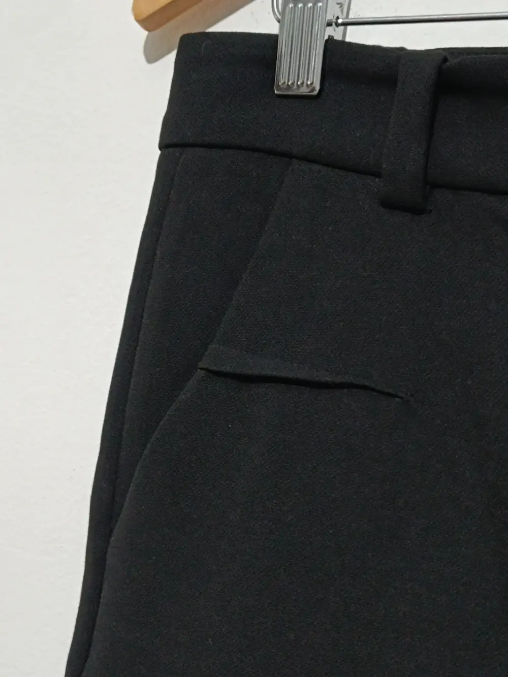 Pantalon Bimba y Lola negro pinzas/traje talla 38 ver medidas, foto 3