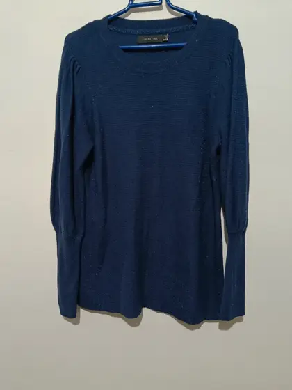 Jersey de punto jaspeado Cortefiel talla L