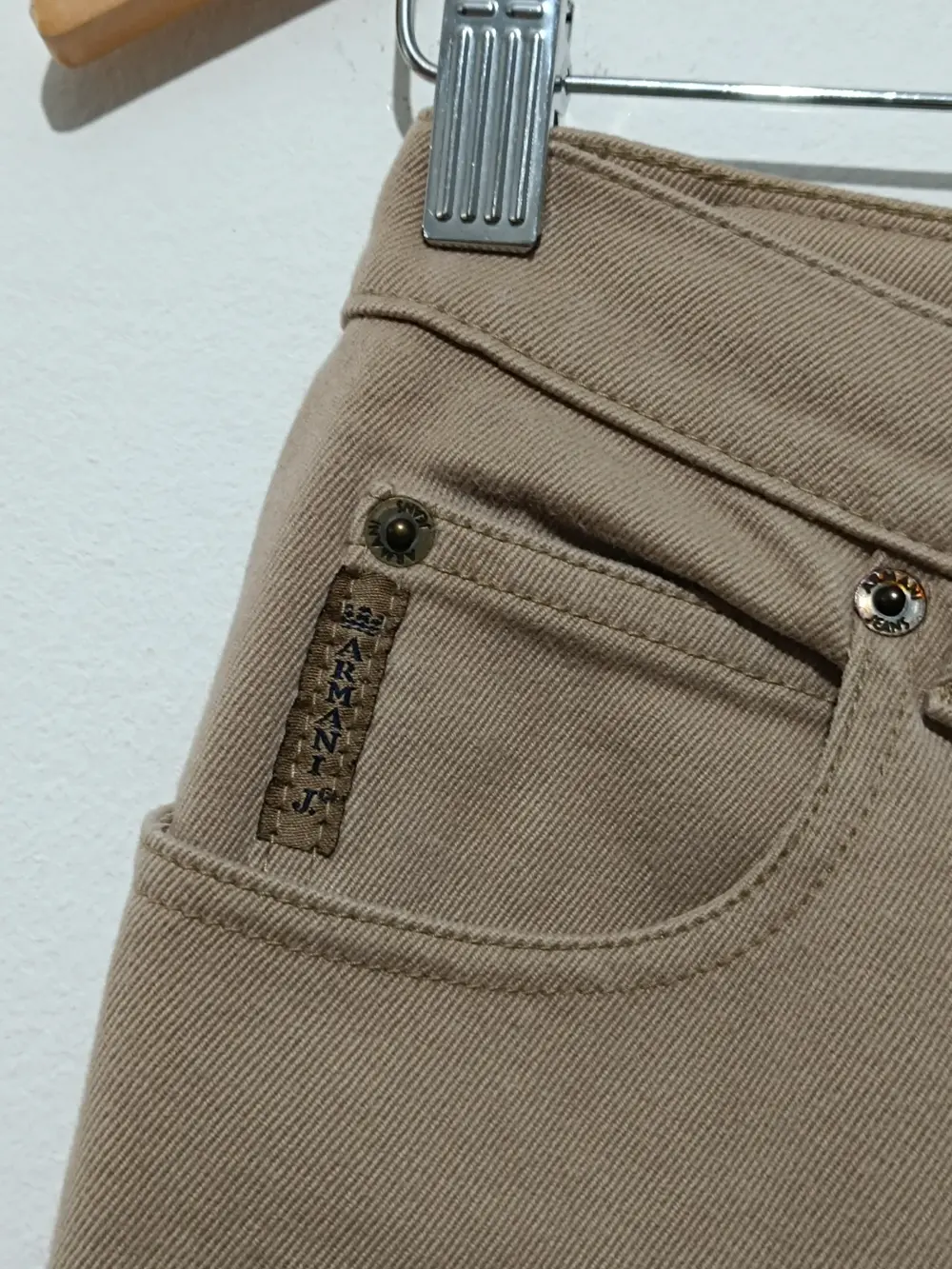 Pantalon vintage Armani jeans talla S ver medidas, foto 5