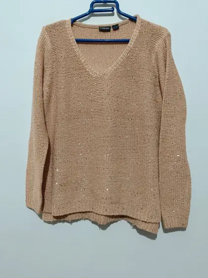 Jersey cuello de pico Esmara talla M ver medidas