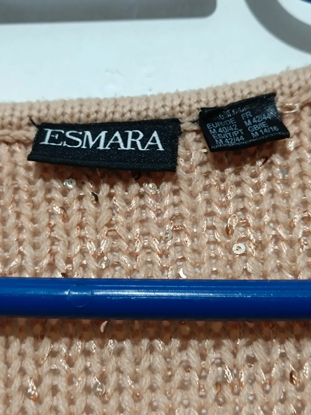 Jersey cuello de pico Esmara talla M ver medidas, foto 2