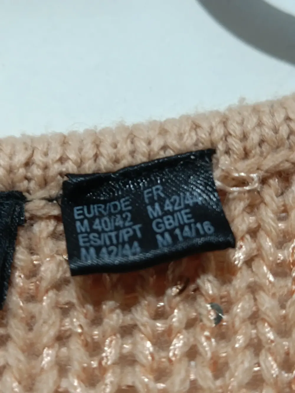 Jersey cuello de pico Esmara talla M ver medidas, foto 3
