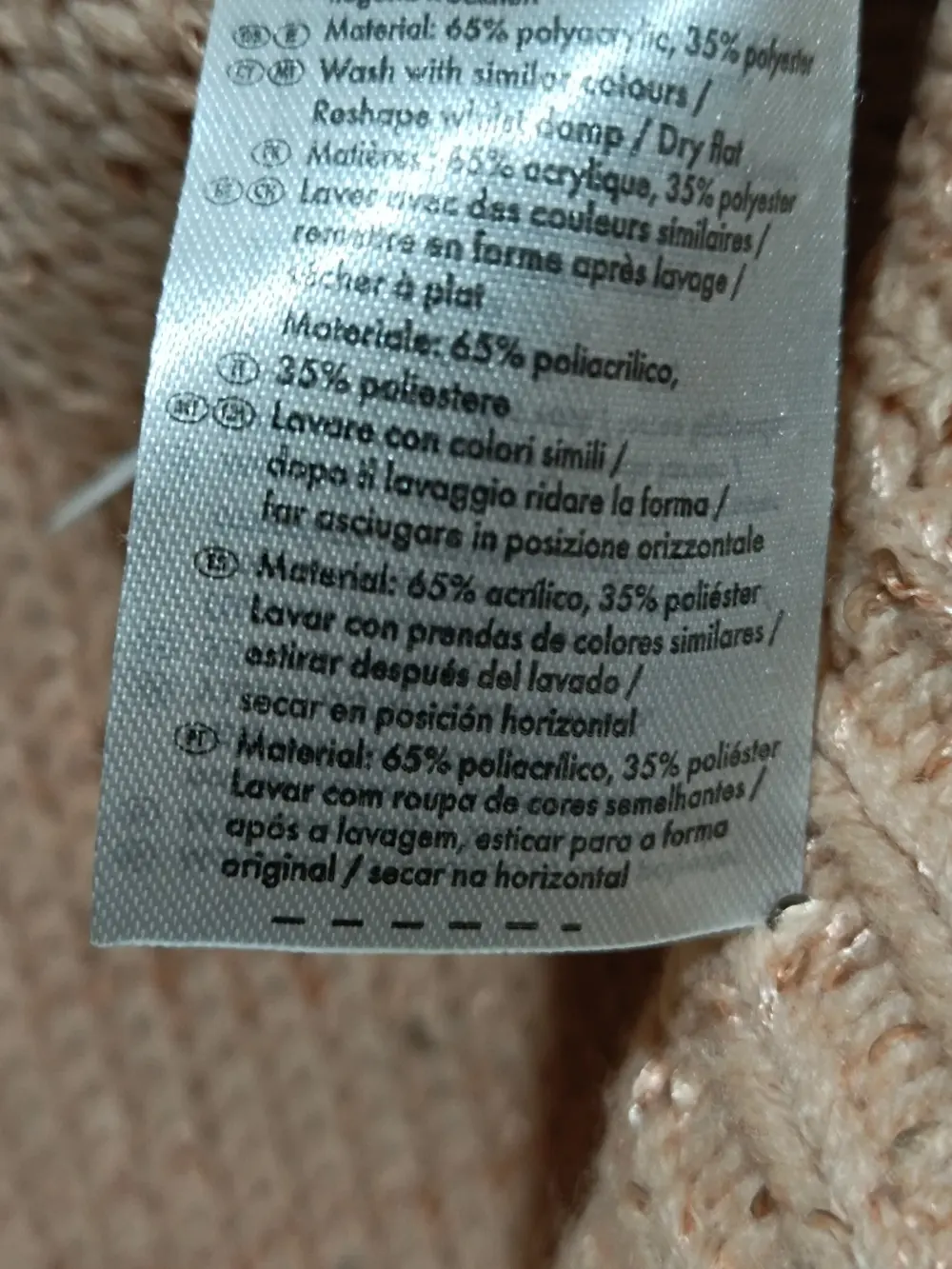 Jersey cuello de pico Esmara talla M ver medidas, foto 5