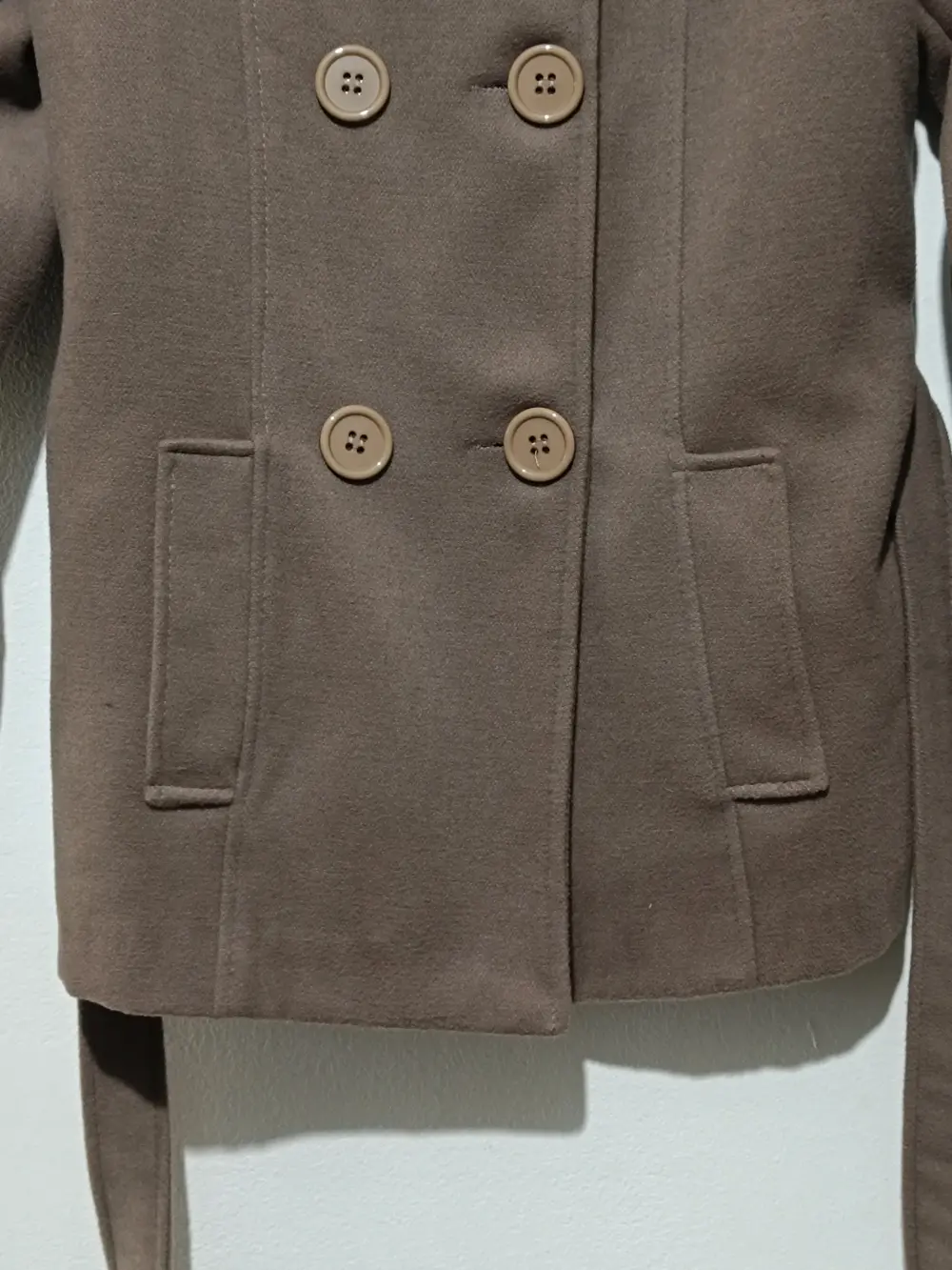 Abrigo Trenca Lana Pronto moda Giulio talla XL pero es mas una L ver medidas, foto 2