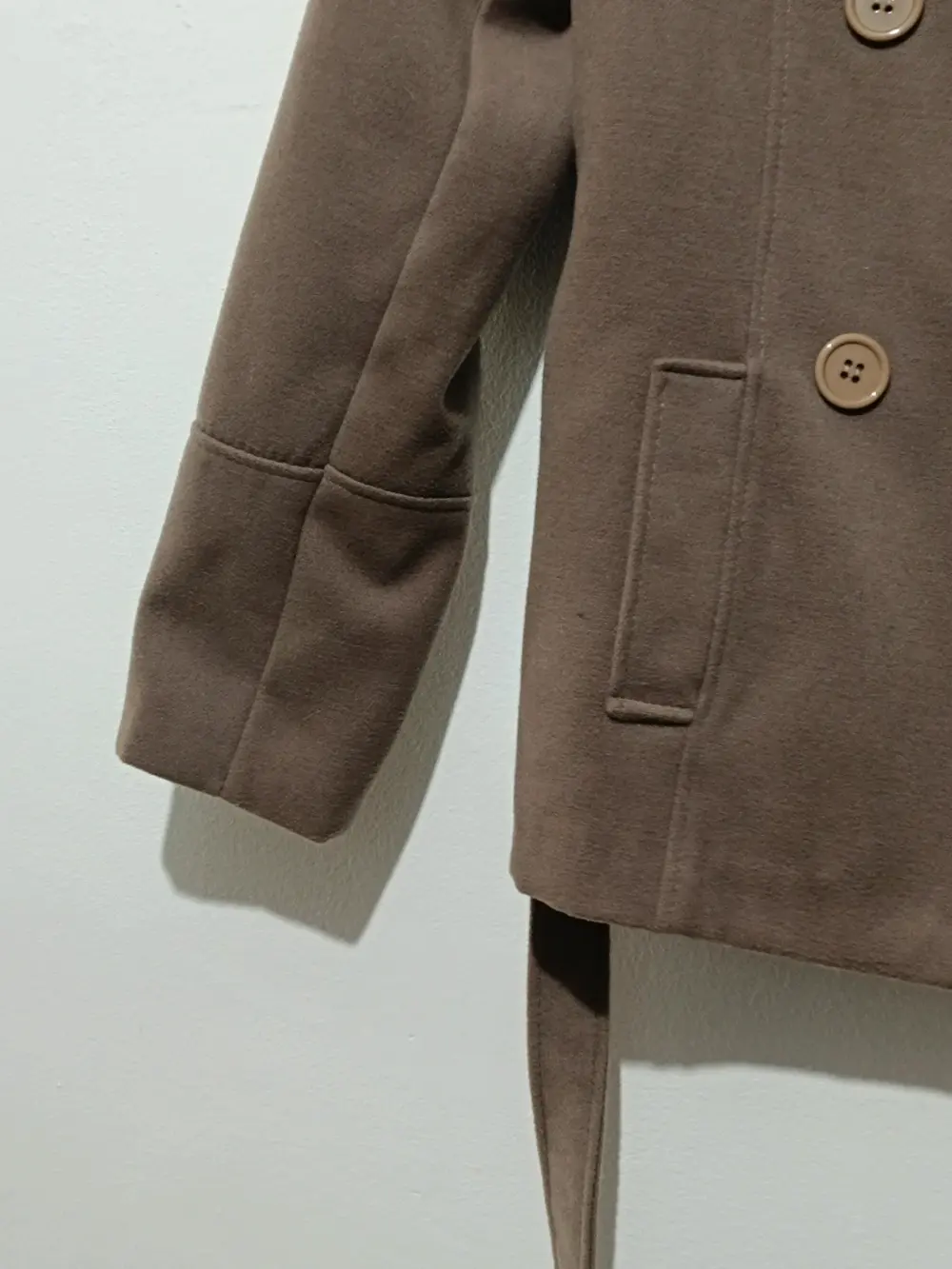 Abrigo Trenca Lana Pronto moda Giulio talla XL pero es mas una L ver medidas, foto 4