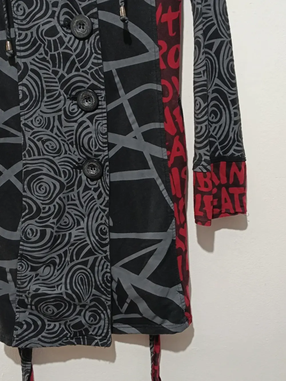 Abrigo 💯%cotton love & love talla M ver medidas, foto 2