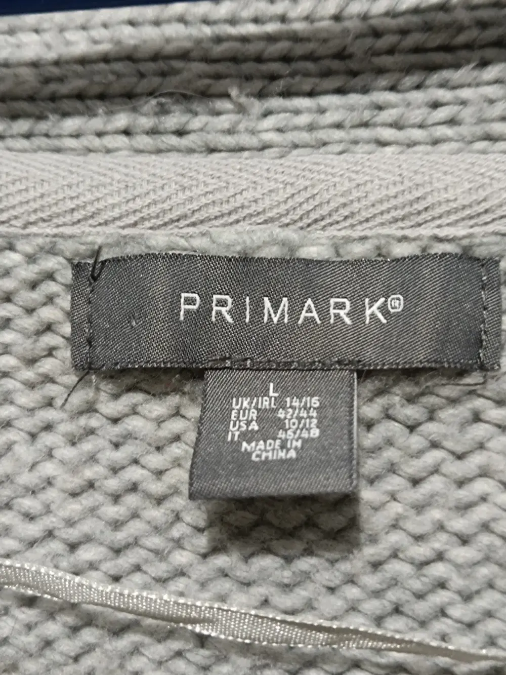 Jersey de punto cardigan Primark talla L, foto 2