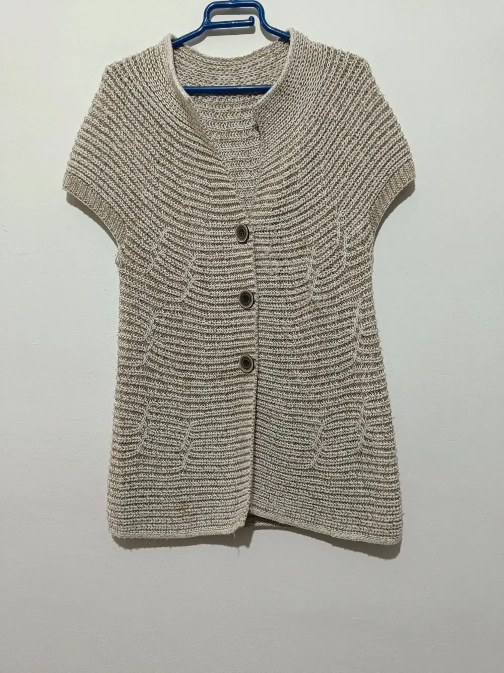 Jersey cardigan chaleco de punto Made In Italy talla M/L ver medidas
