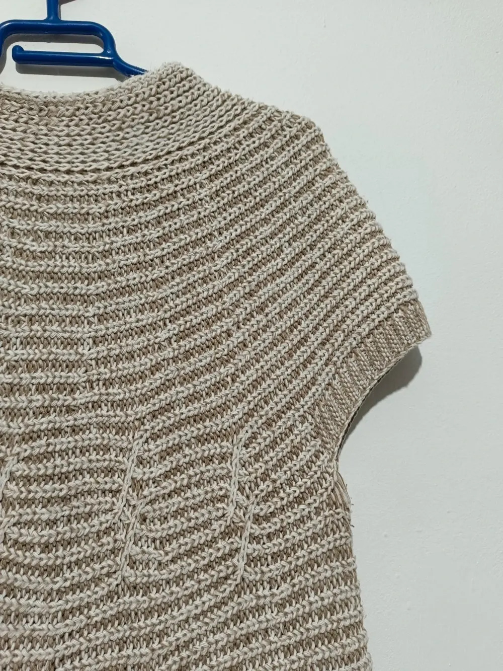Jersey cardigan chaleco de punto Made In Italy talla M/L ver medidas, foto 4