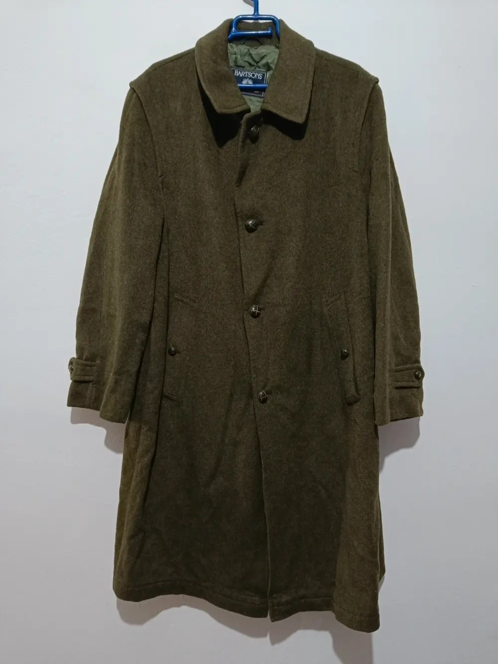 Abrigo vintage de lana Bartsons talla L ver medidas!!