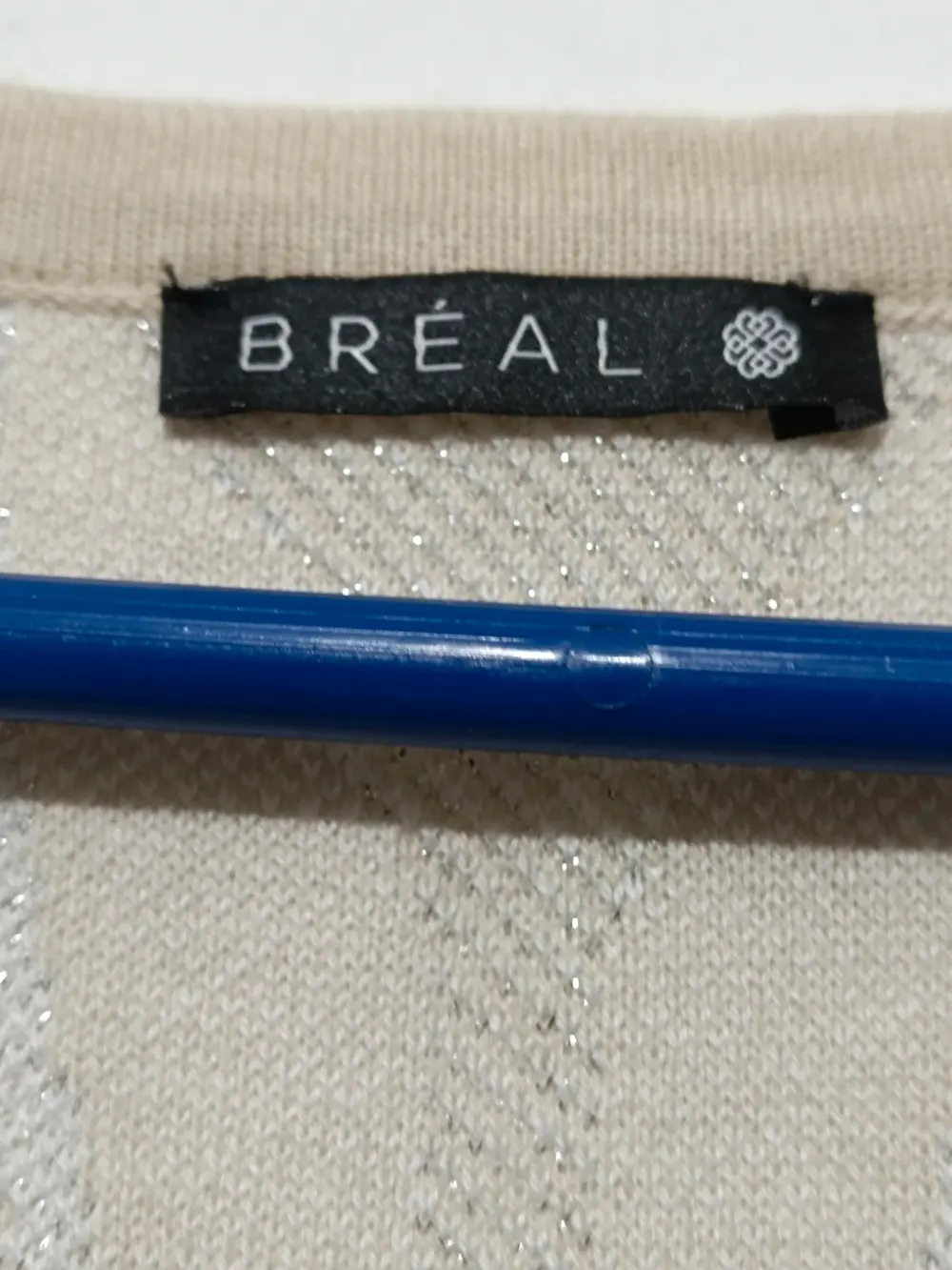 Jersey fino hilo metalizado Breal talla 3 sirve para L ver medidas, foto 2