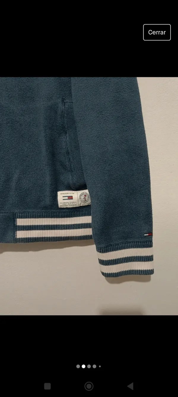 Jersey con cremallera Tommy Jeans talla M, foto 2
