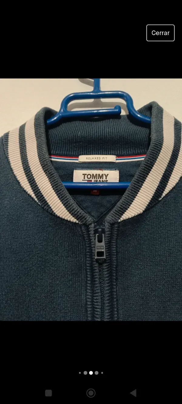 Jersey con cremallera Tommy Jeans talla M, foto 3