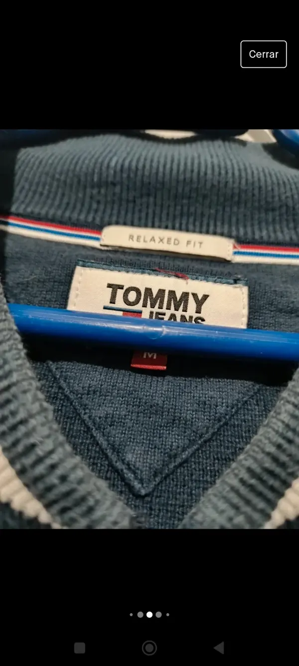 Jersey con cremallera Tommy Jeans talla M, foto 4