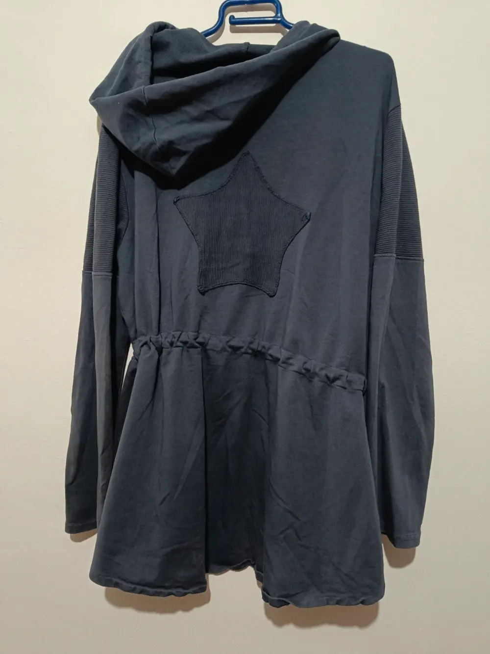 Cardigan vintage con capucha Made in Italy talla única sirve para M/L ver medidas, foto 4