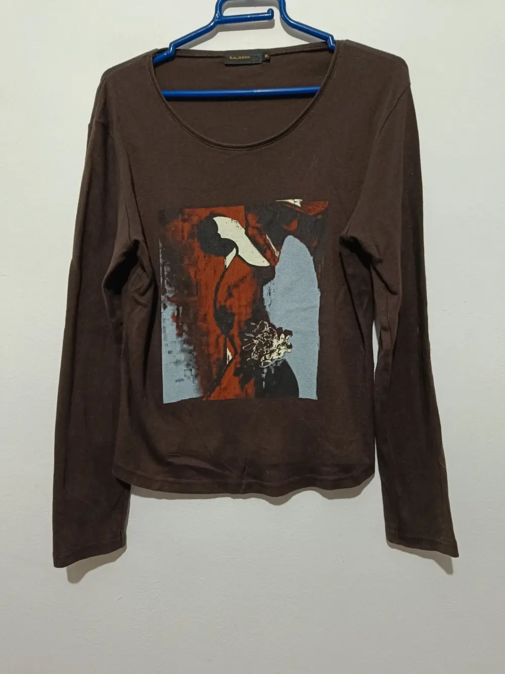 Camiseta manga larga Kalisson talla XL sirve para L ver medidas