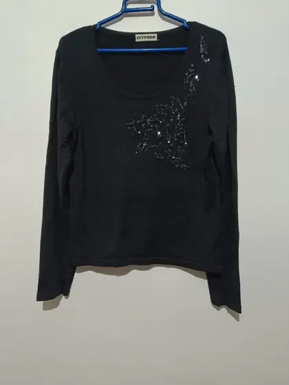 Jersey cuello redondo erreuno talla M/L ver medidas