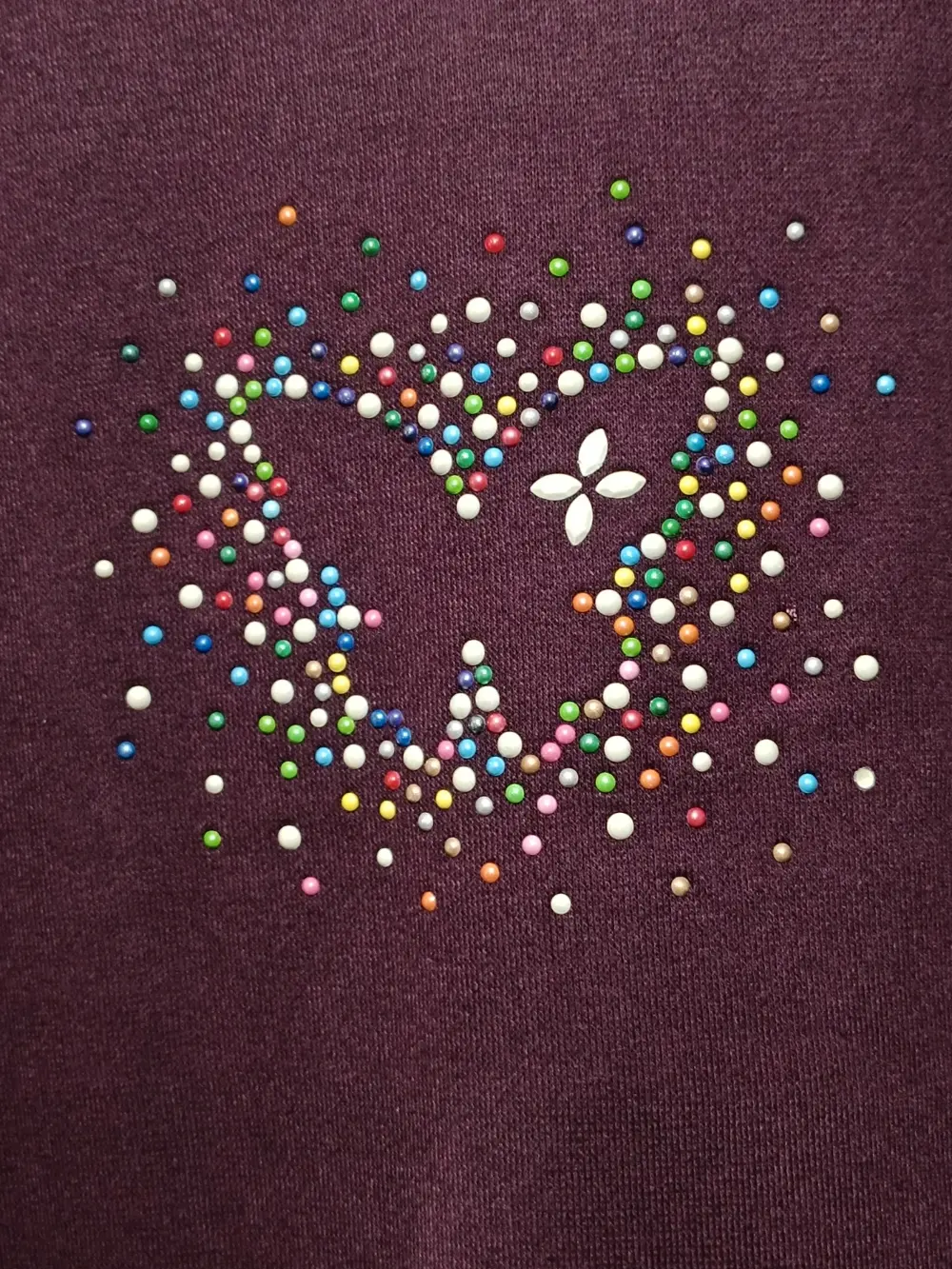 Camiseta manga larga Mariposa 🦋 Punt basic talla XL sirve para L ver medidas, foto 2