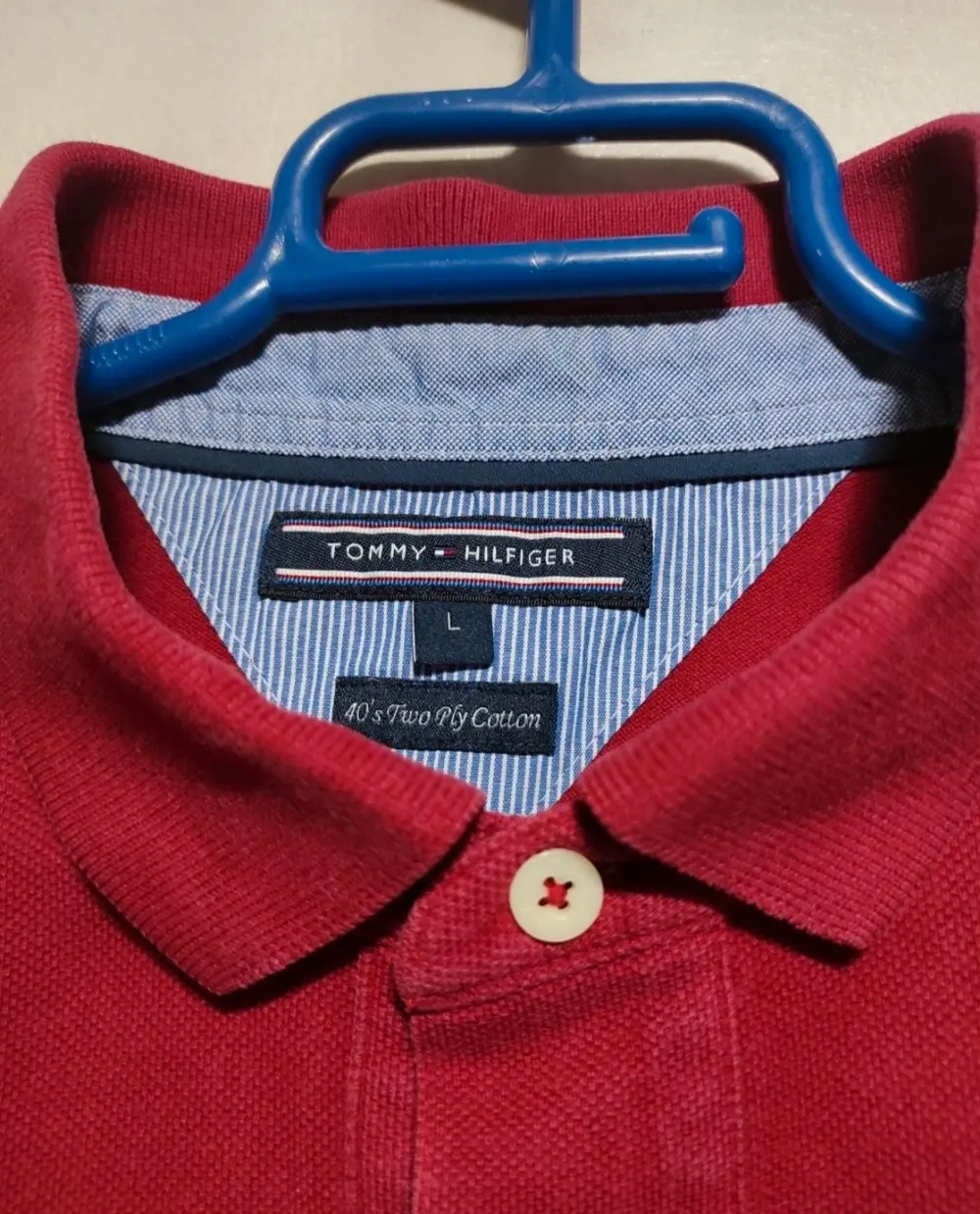 Jersey polo manga larga Tommy Hilfiger talla L, foto 4
