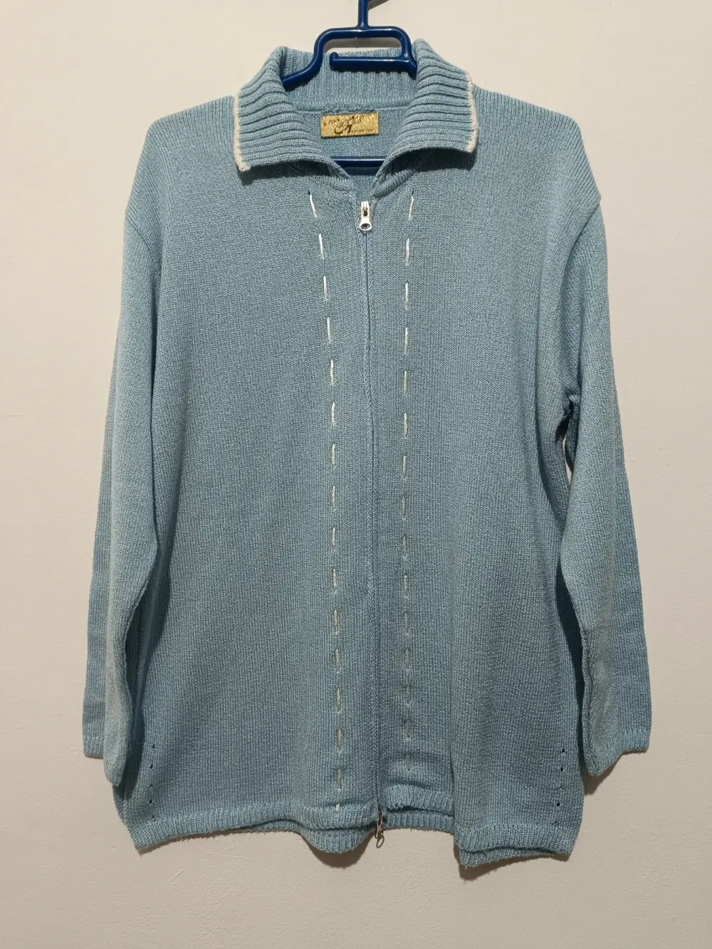 Jersey de punto con cremallera Anna by vitrantessil talla M/L ver medidas