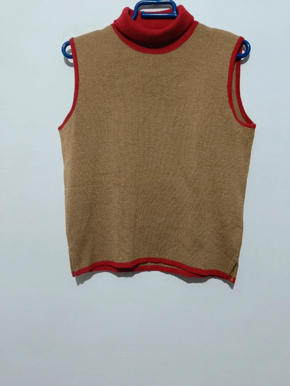 Jersey Suéter vintage de lana cuello alto blay & blay talla única sirve para M ver medidas