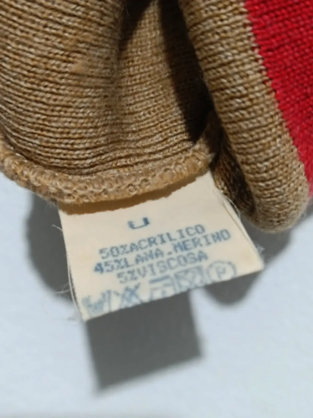 Jersey Suéter vintage de lana cuello alto blay & blay talla única sirve para M ver medidas, foto 3