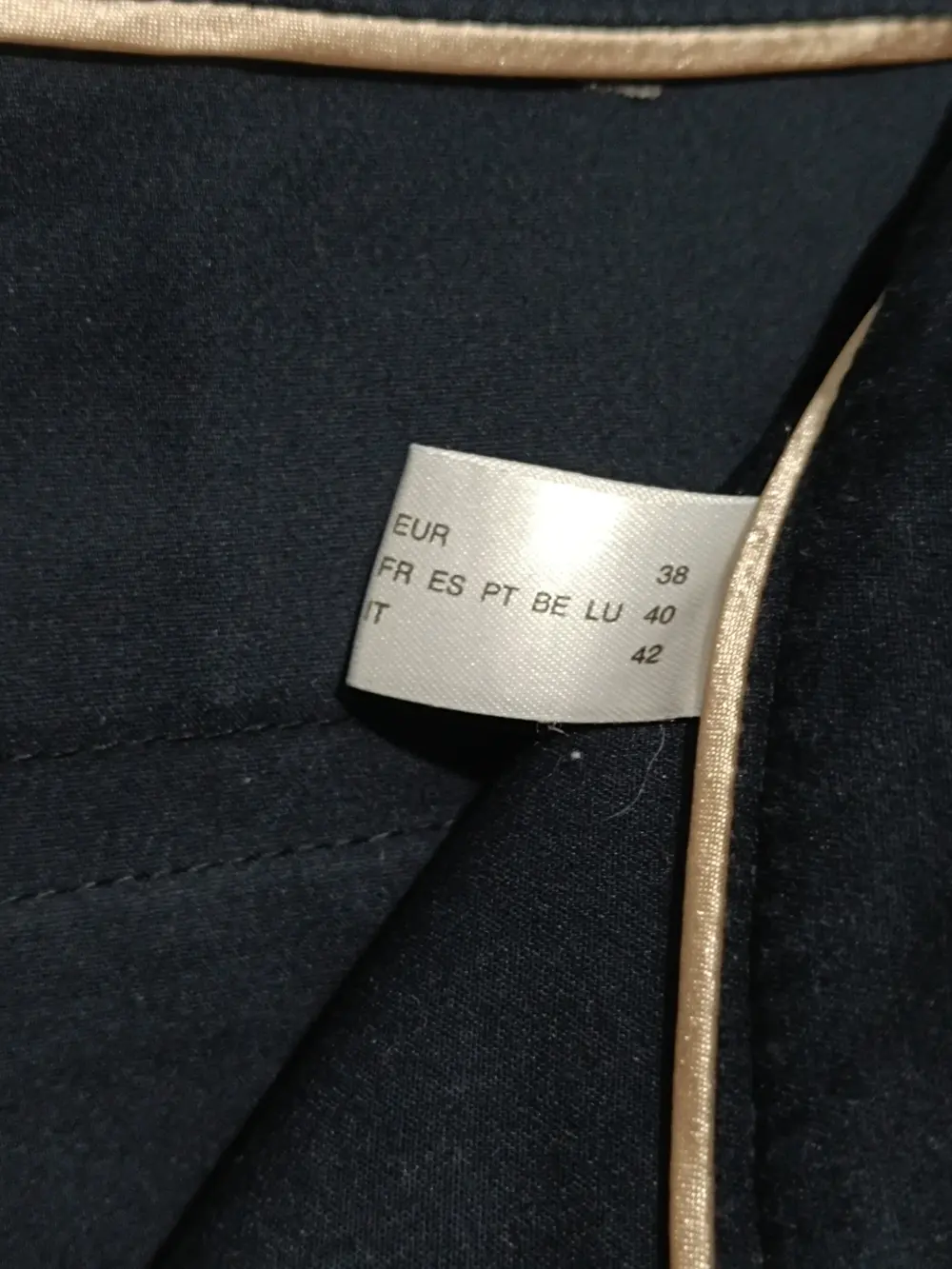 Pantalon azul marino Your sixth sense talla M, foto 4