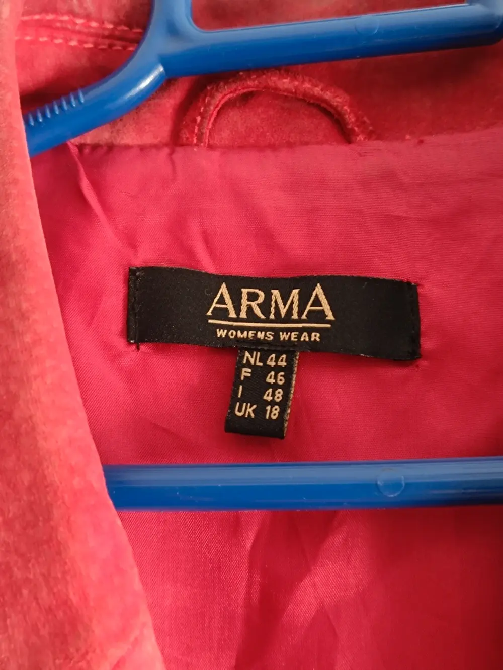 Chaqueta vintage vaquera Arma talla 18uk XL ver medidas, foto 3