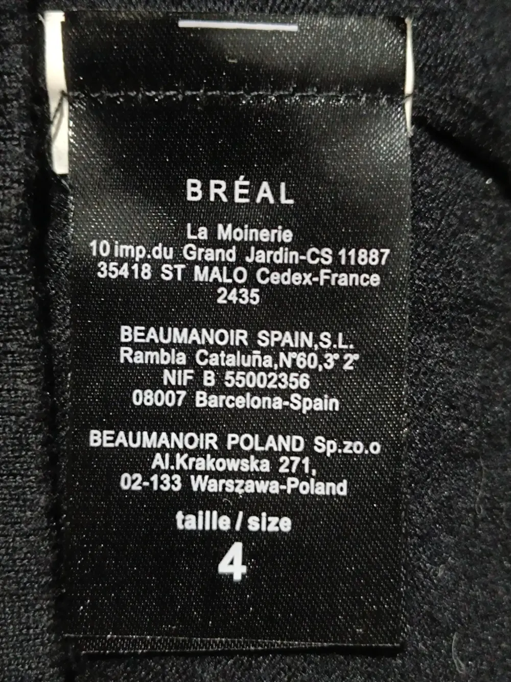 Jersey Breal talla 4 sirve para L/XL ver medidas, foto 4