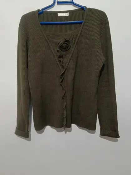 Jersey cardigan Primrose talla M ver medidas