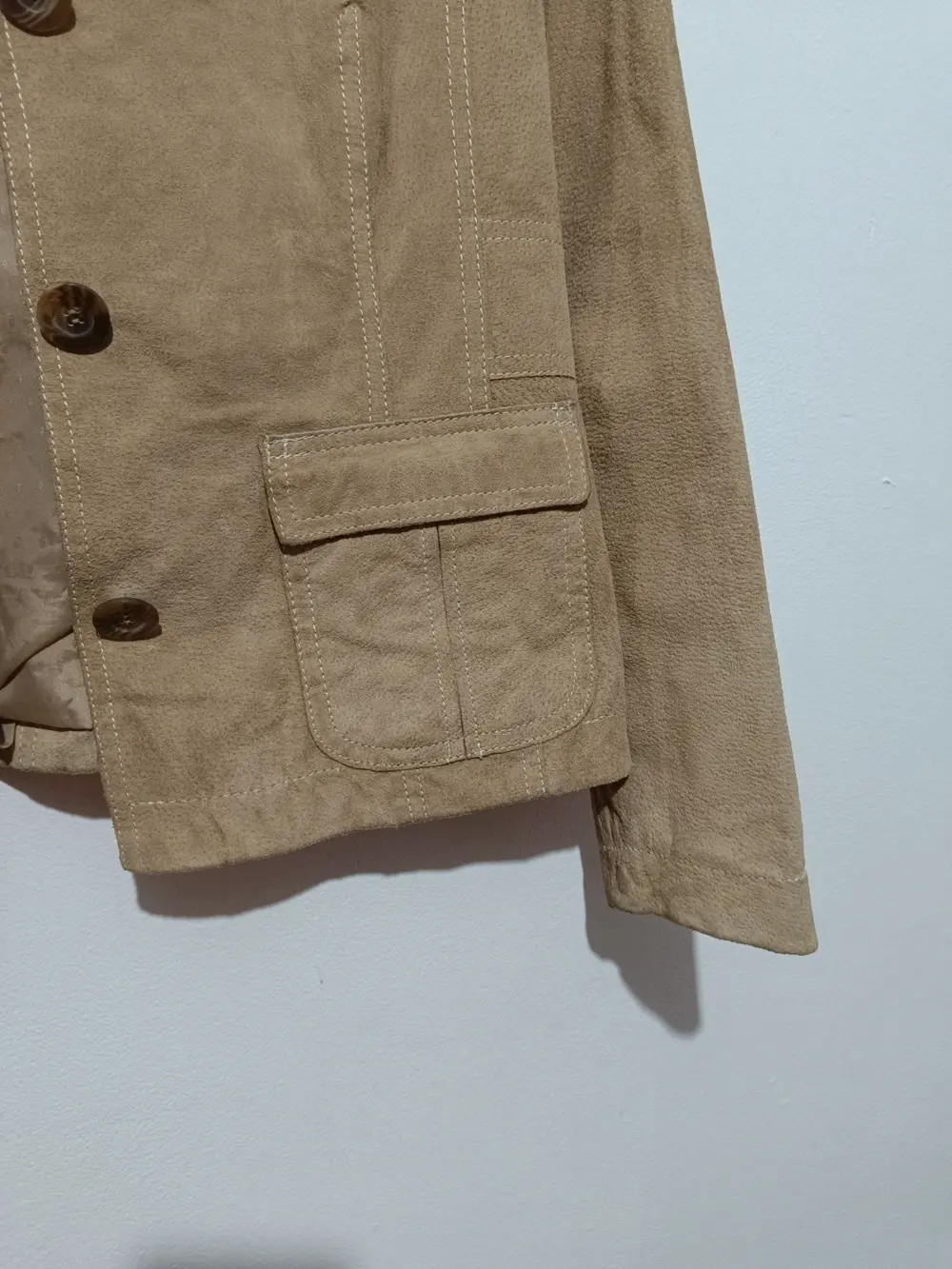 Chaqueta de piel CA.N.D.A talla S, foto 3