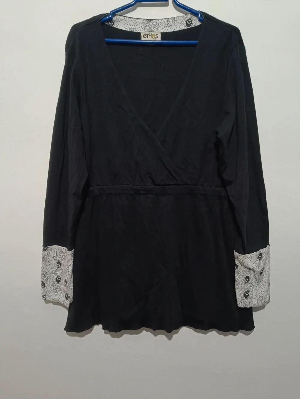 Vestido negro Ethos Paris organic cotton talla XL