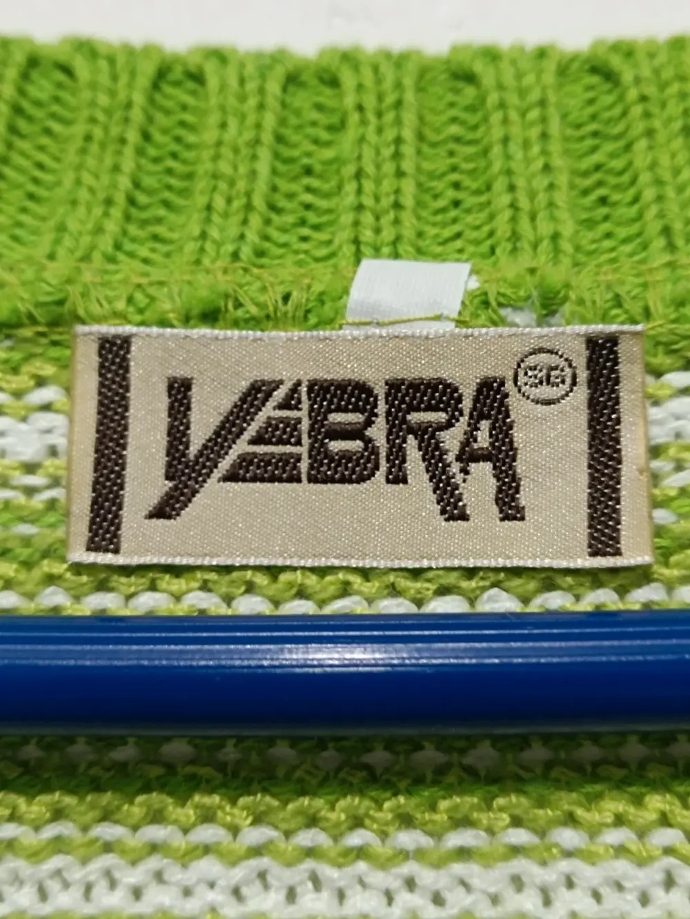 Jersey vintage a rayas corto yebra talla SG ver medidas, foto 2
