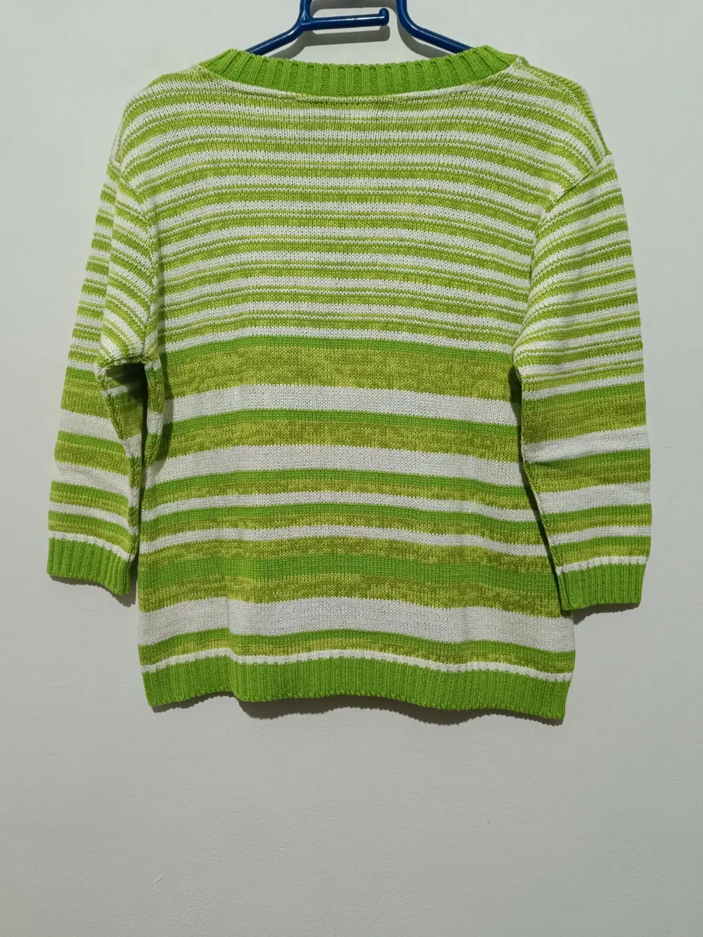 Jersey vintage a rayas corto yebra talla SG ver medidas, foto 5