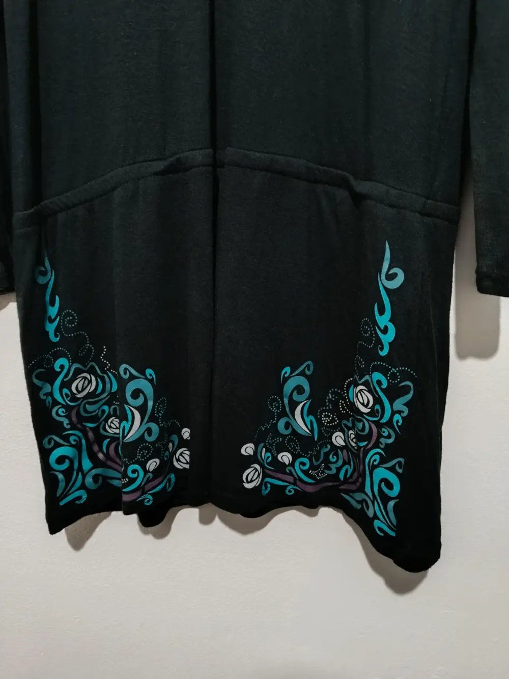 Vestido negro informal manga larga Coline talla L, foto 2