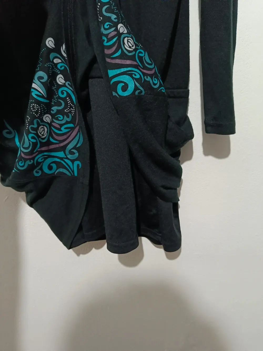 Vestido negro informal manga larga Coline talla L, foto 4