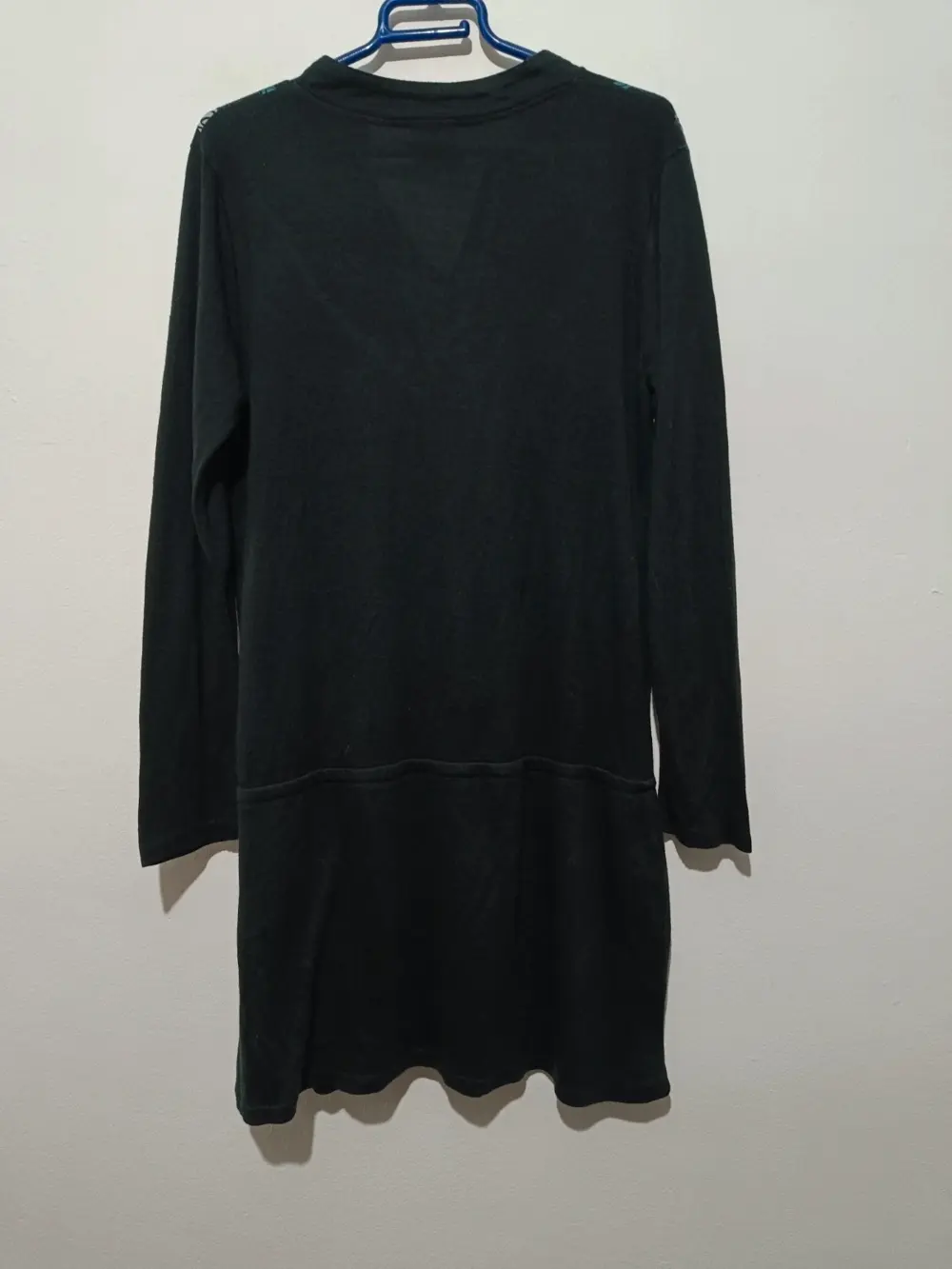 Vestido negro informal manga larga Coline talla L, foto 5