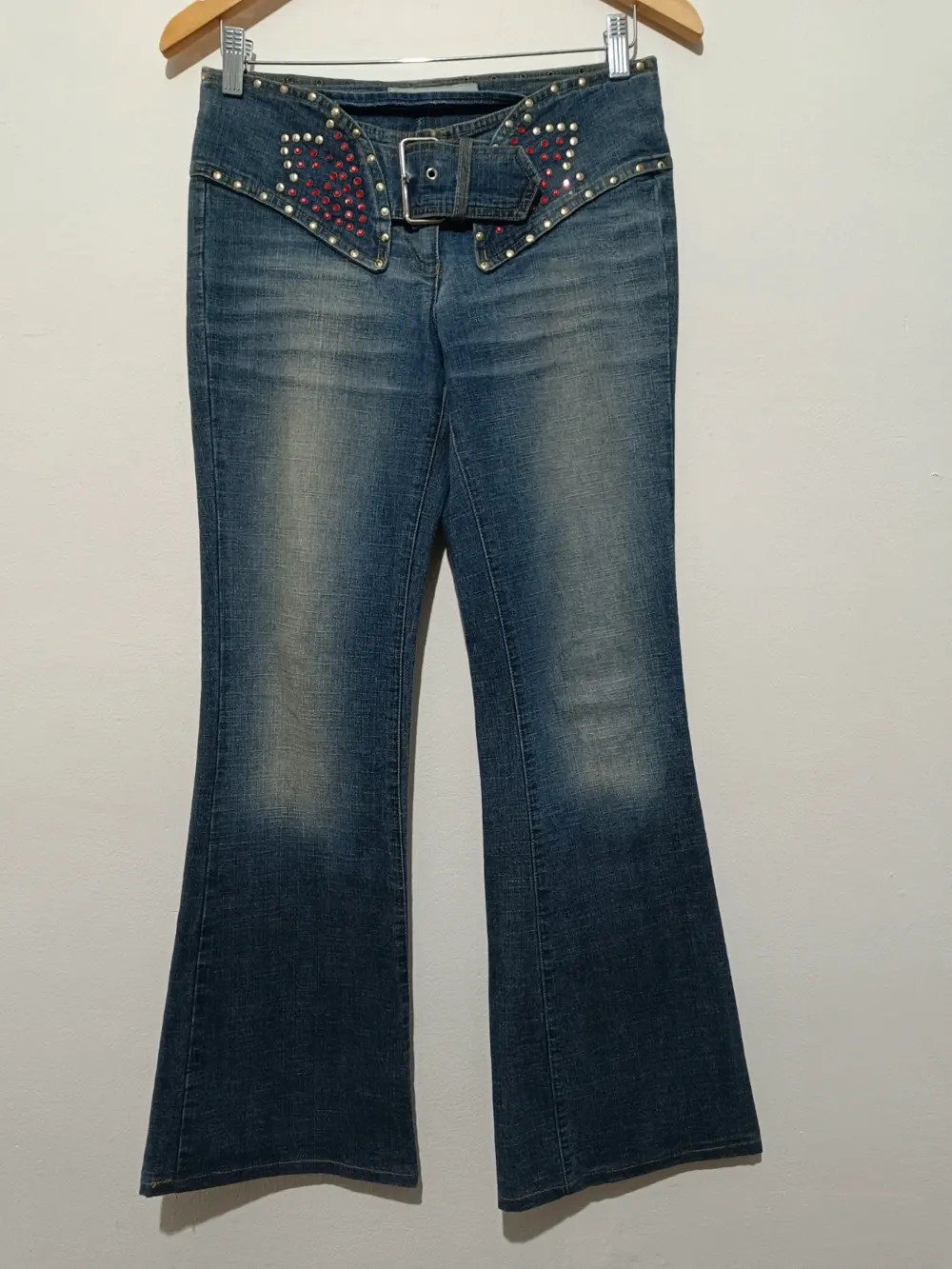 Pantalon vintage vaquero acampandos estilo Hippie Fornarina talla M