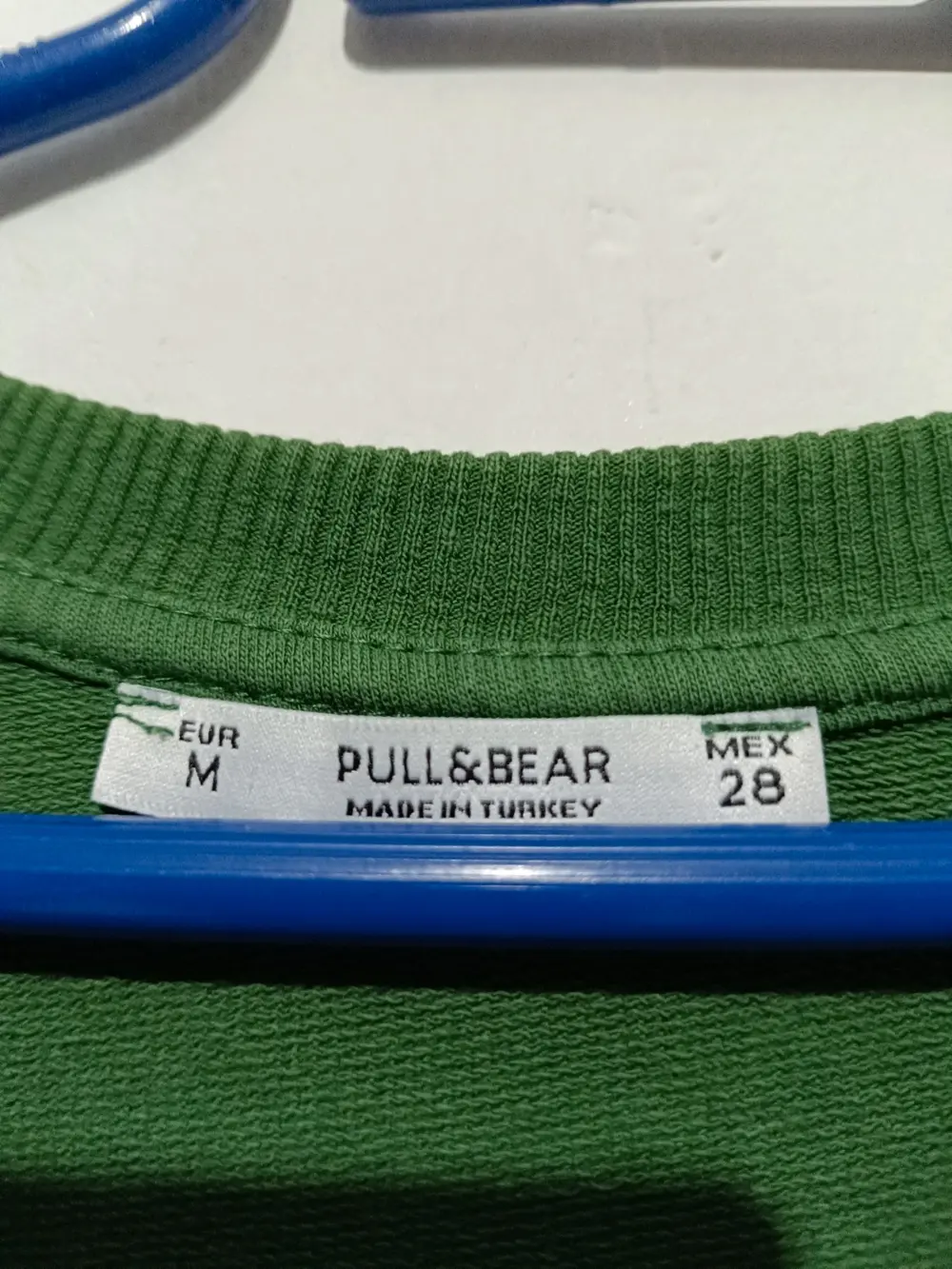 Sudadera verde Pull & Bear talla M, foto 2