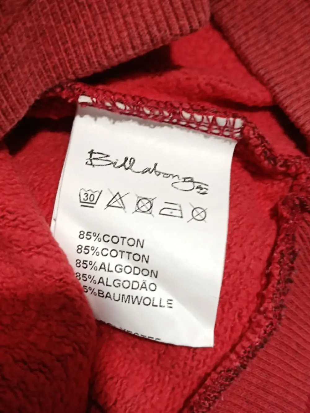Sudadera con capucha larga Billabong talla M unisex, foto 4