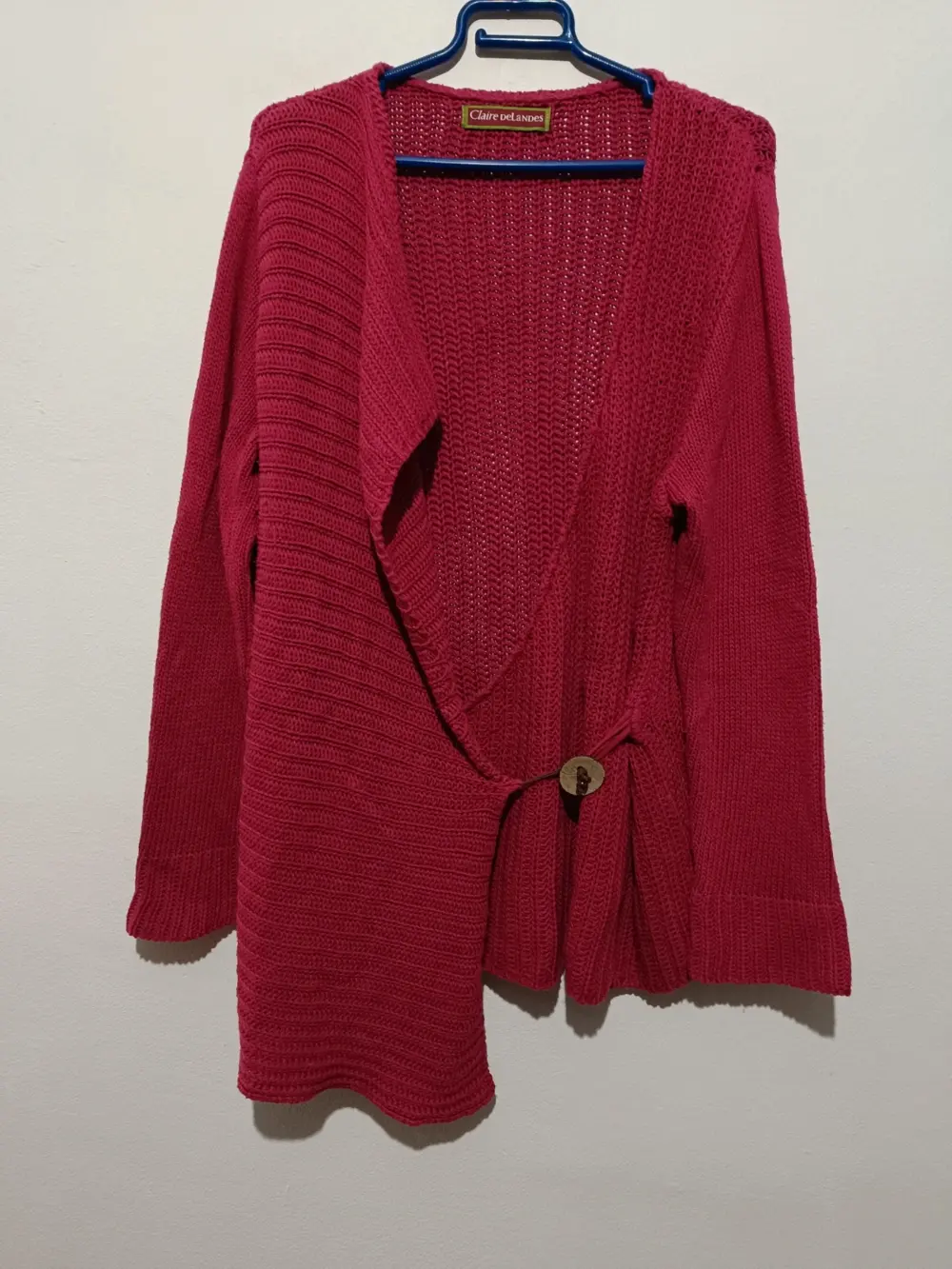 Cardigan cruzado Claire DeLandes talla unica sirve para M/L ver medidas