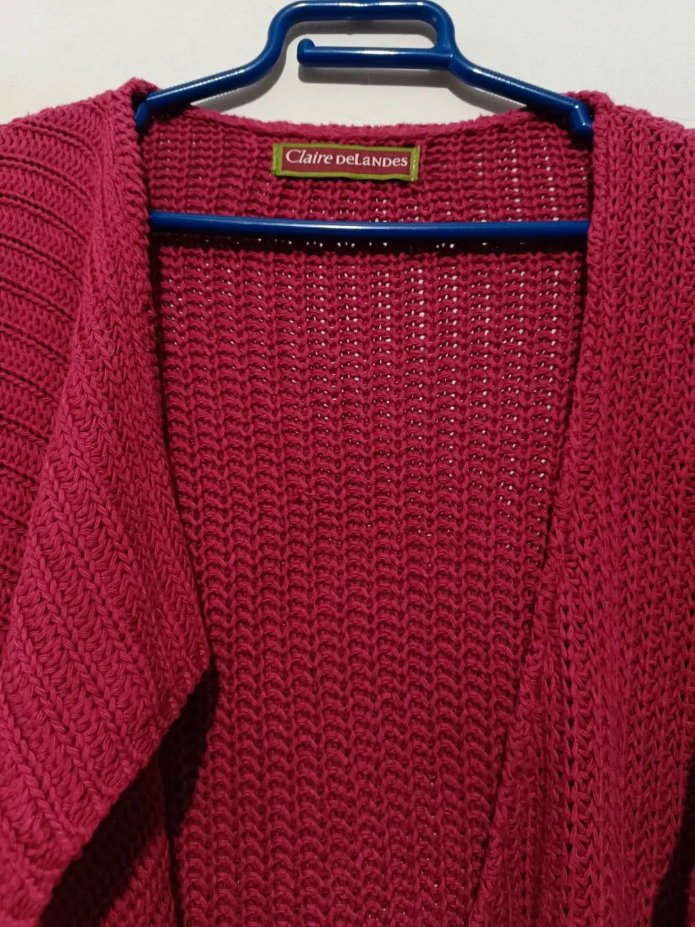 Cardigan cruzado Claire DeLandes talla unica sirve para M/L ver medidas, foto 3