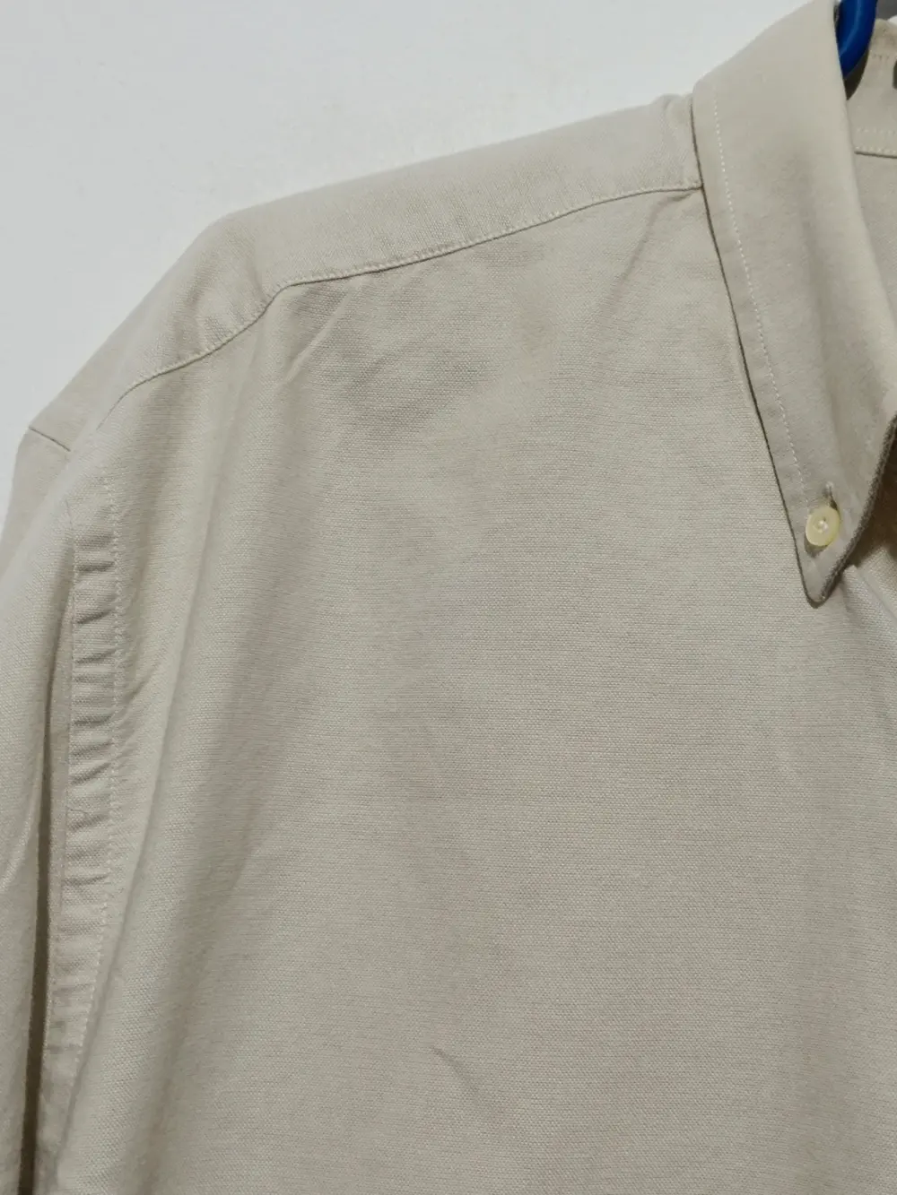 Camisa manga larga 100% algodón Lacoste talla 43 ver medidas, foto 4