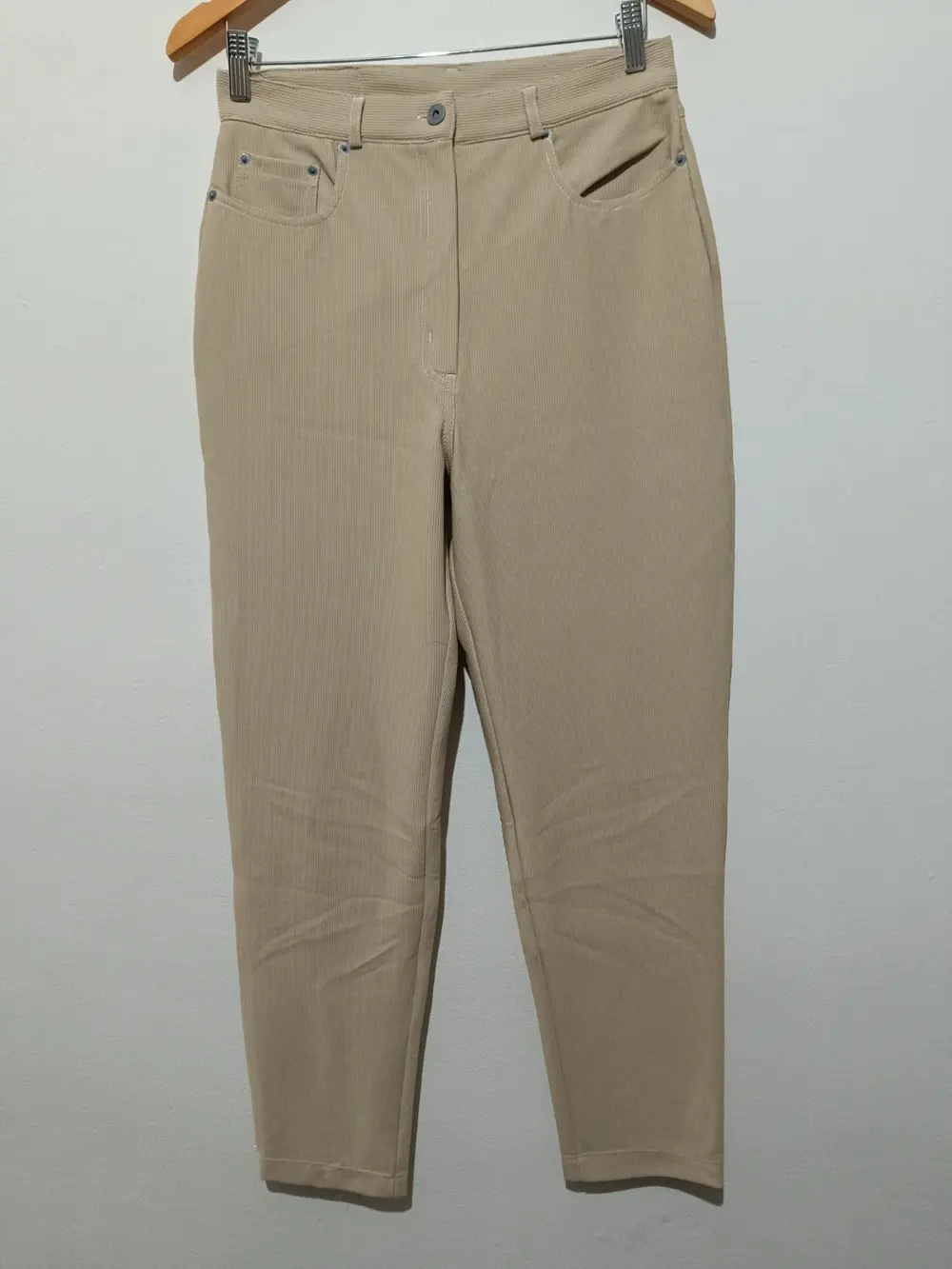 Pantalon beige mujer Prophil talla M ver medidas