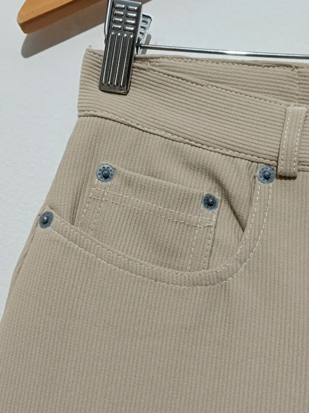 Pantalon beige mujer Prophil talla M ver medidas, foto 2