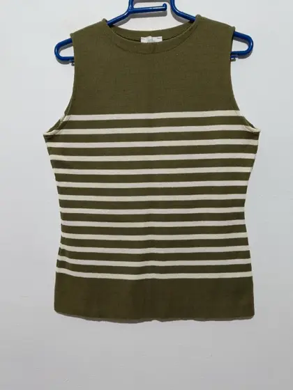 Jersey Suéter vintage a rayas Kiabi Marine talla única sirve para S/M ver medidas