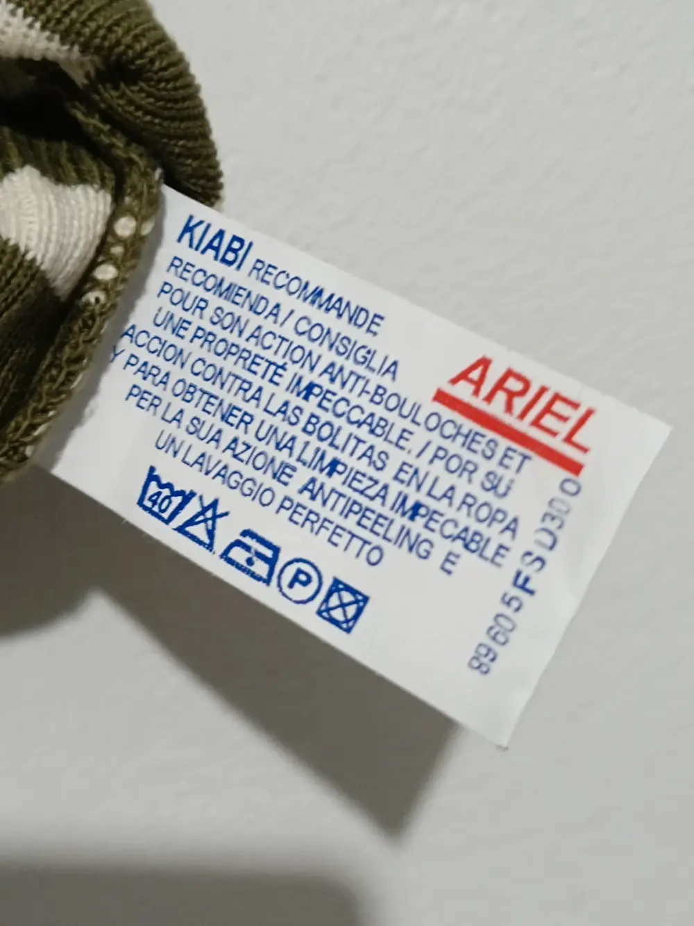Jersey Suéter vintage a rayas Kiabi Marine talla única sirve para S/M ver medidas, foto 4