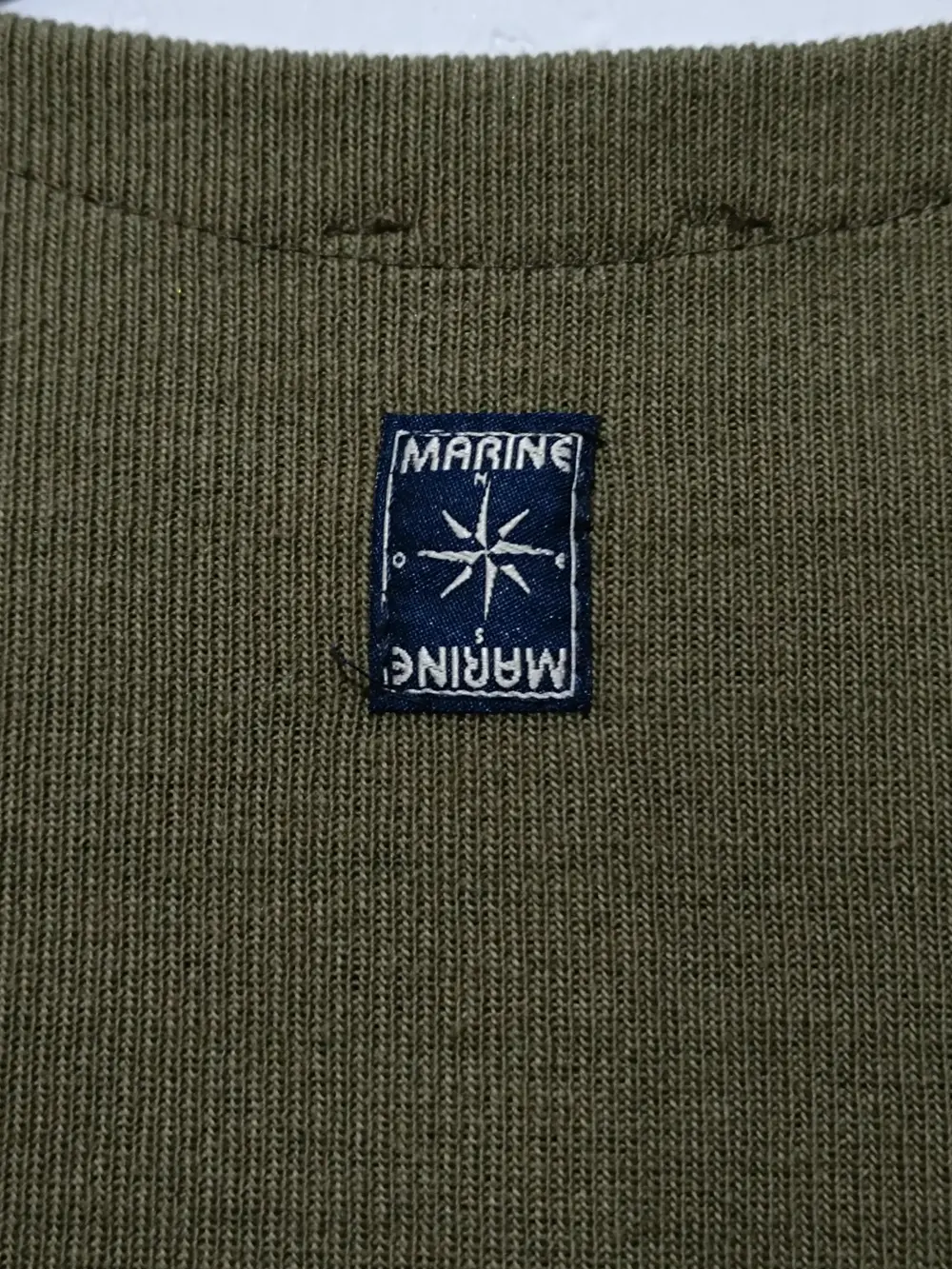 Jersey Suéter vintage a rayas Kiabi Marine talla única sirve para S/M ver medidas, foto 5